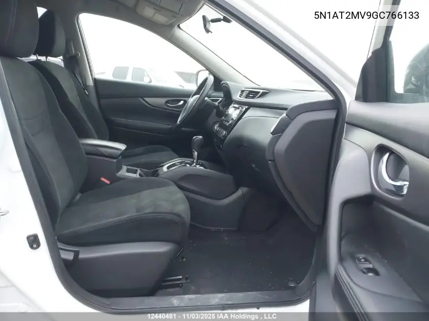 5N1AT2MV9GC766133 2016 Nissan Rogue S/Sl/Sv