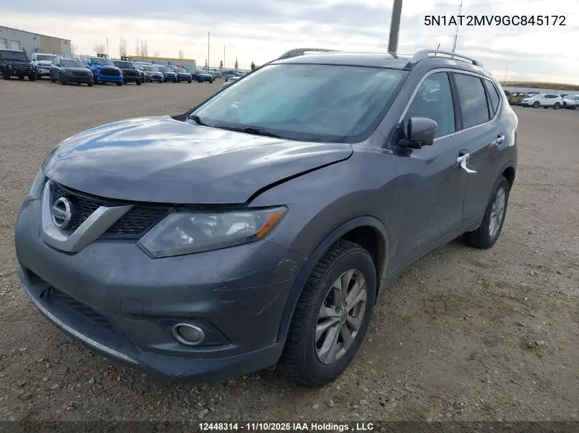 5N1AT2MV9GC845172 2016 Nissan Rogue