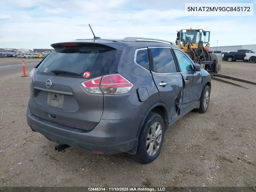 5N1AT2MV9GC845172 2016 Nissan Rogue