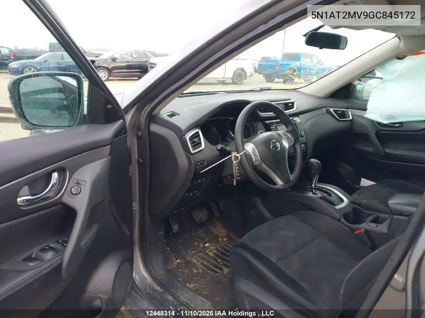 5N1AT2MV9GC845172 2016 Nissan Rogue