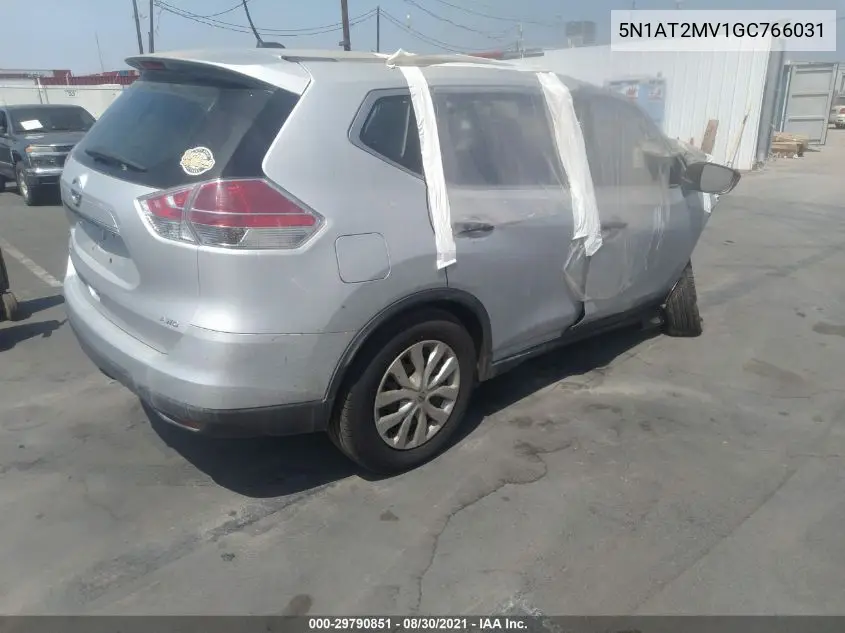 5N1AT2MV1GC766031 2016 Nissan Rogue S/Sv/Sl