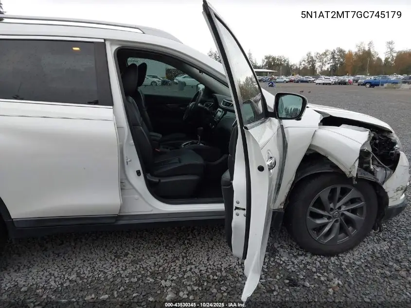 5N1AT2MT7GC745179 2016 Nissan Rogue Sl