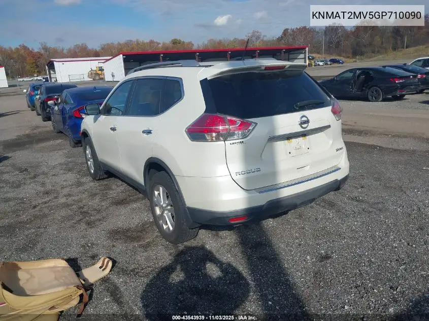 KNMAT2MV5GP710090 2016 Nissan Rogue Sv