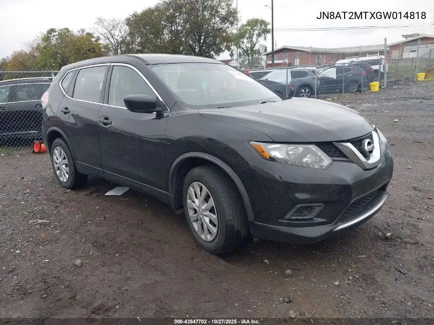 JN8AT2MTXGW014818 2016 Nissan Rogue S