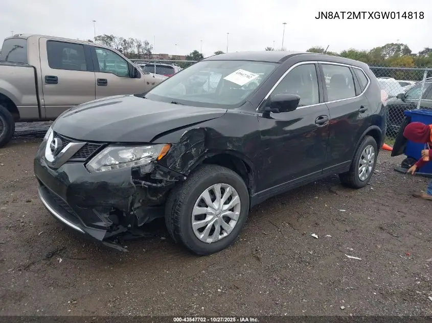 JN8AT2MTXGW014818 2016 Nissan Rogue S