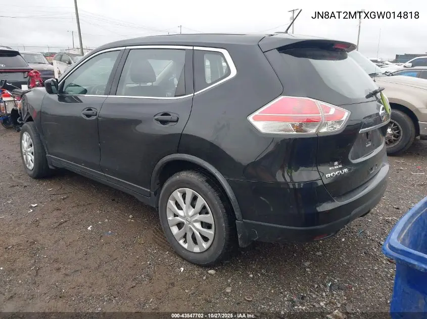 JN8AT2MTXGW014818 2016 Nissan Rogue S