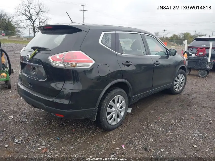 JN8AT2MTXGW014818 2016 Nissan Rogue S