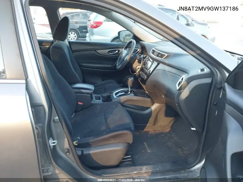JN8AT2MV9GW137186 2016 Nissan Rogue S