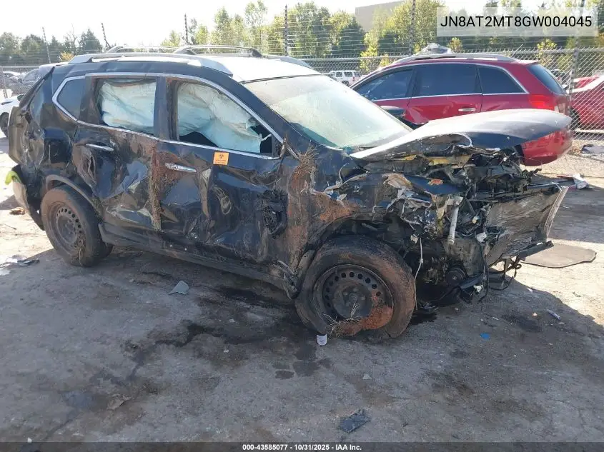 JN8AT2MT8GW004045 2016 Nissan Rogue S