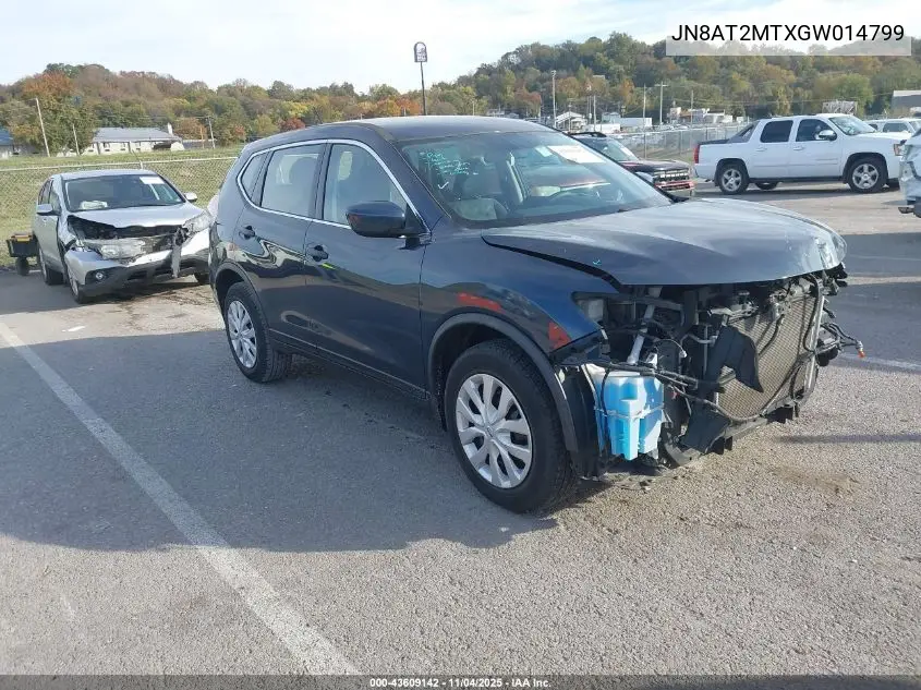 JN8AT2MTXGW014799 2016 Nissan Rogue S