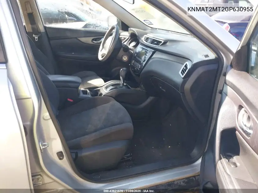 KNMAT2MT2GP630955 2016 Nissan Rogue S