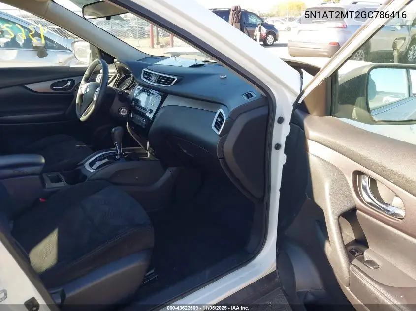5N1AT2MT2GC786416 2016 Nissan Rogue S/Sl/Sv