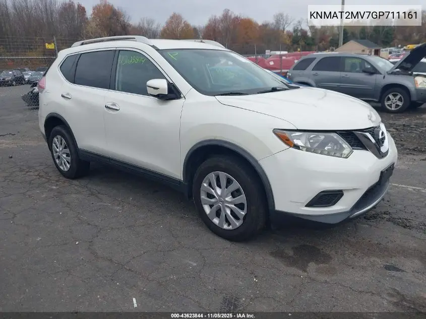 KNMAT2MV7GP711161 2016 Nissan Rogue Sv