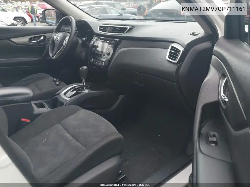 KNMAT2MV7GP711161 2016 Nissan Rogue Sv