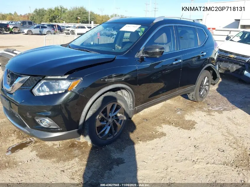 KNMAT2MT2GP718131 2016 Nissan Rogue Sl