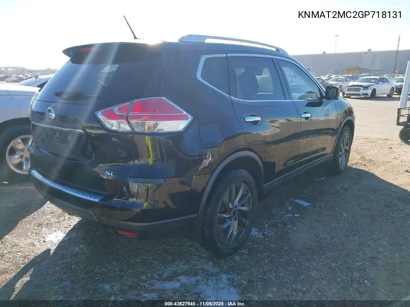 KNMAT2MT2GP718131 2016 Nissan Rogue Sl