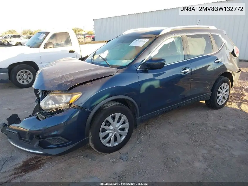 JN8AT2MV8GW132772 2016 Nissan Rogue S