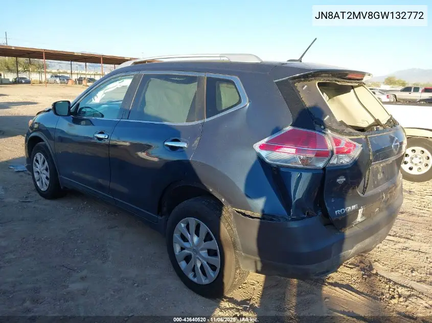 JN8AT2MV8GW132772 2016 Nissan Rogue S