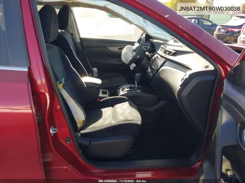 JN8AT2MT9GW030038 2016 Nissan Rogue Sv