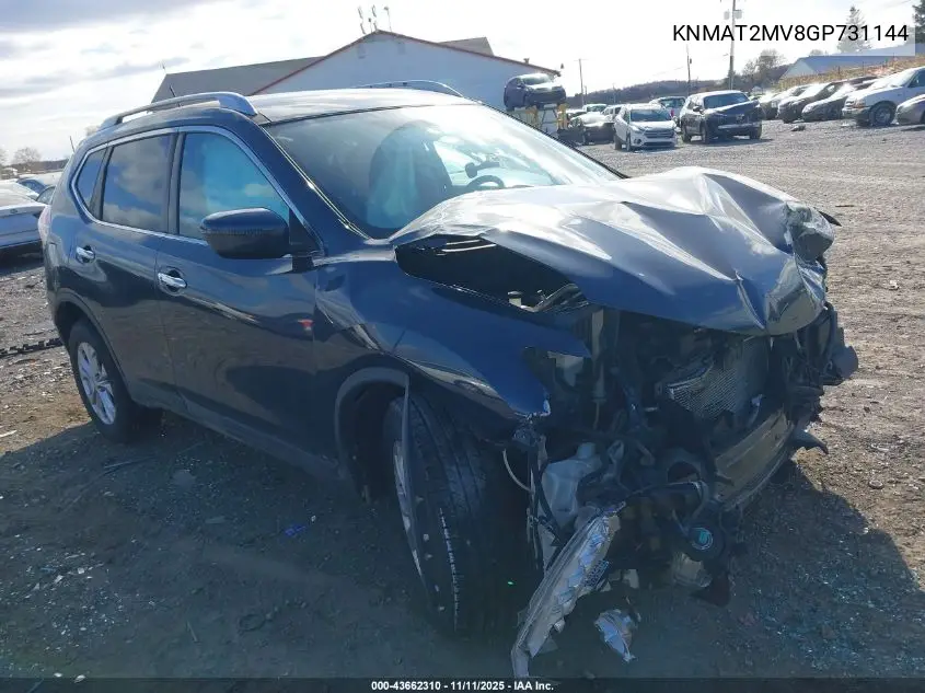 KNMAT2MV8GP731144 2016 Nissan Rogue Sv
