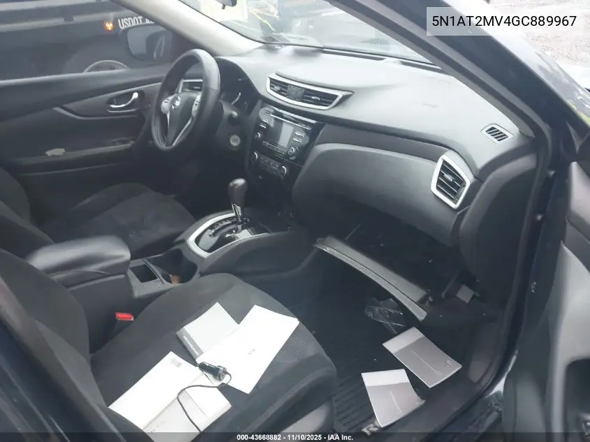 5N1AT2MV4GC889967 2016 Nissan Rogue S