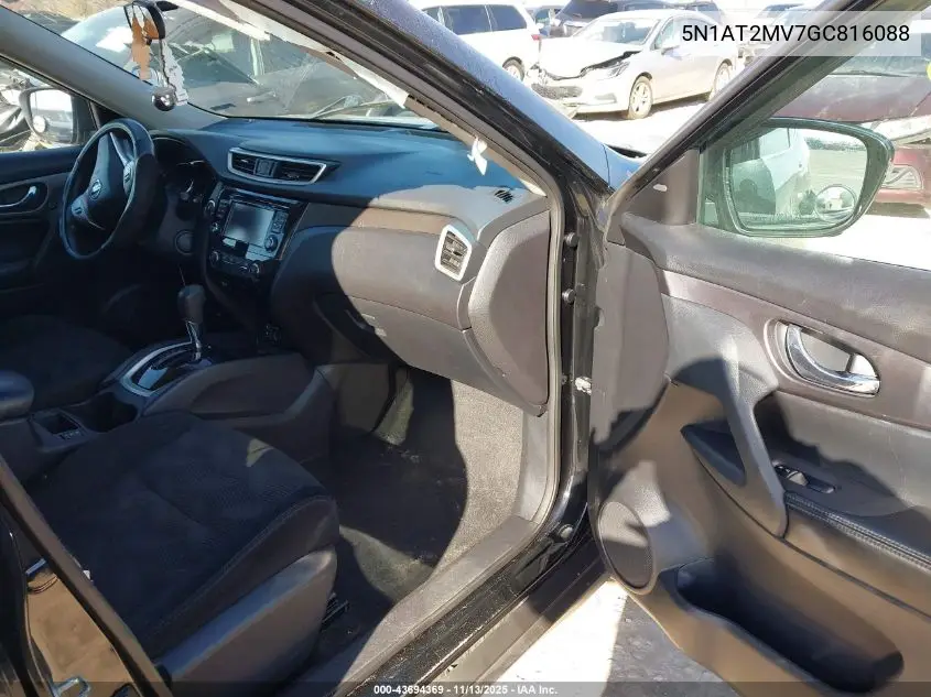 5N1AT2MV7GC816088 2016 Nissan Rogue S/Sl/Sv