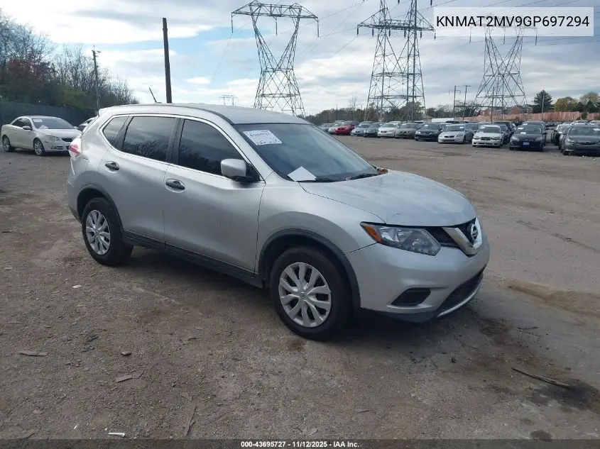 KNMAT2MV9GP697294 2016 Nissan Rogue S/Sl/Sv