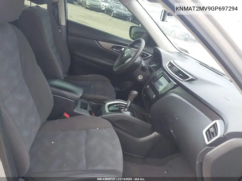 KNMAT2MV9GP697294 2016 Nissan Rogue S/Sl/Sv