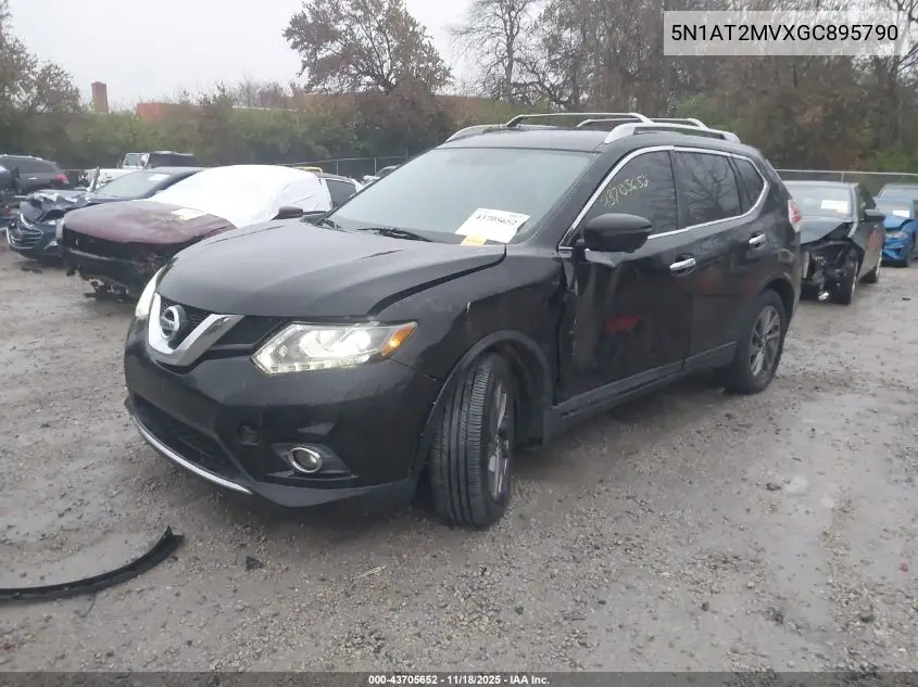 5N1AT2MVXGC895790 2016 Nissan Rogue Sl