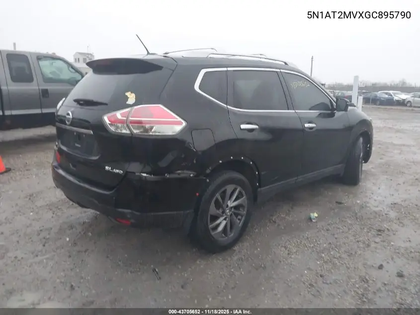 5N1AT2MVXGC895790 2016 Nissan Rogue Sl