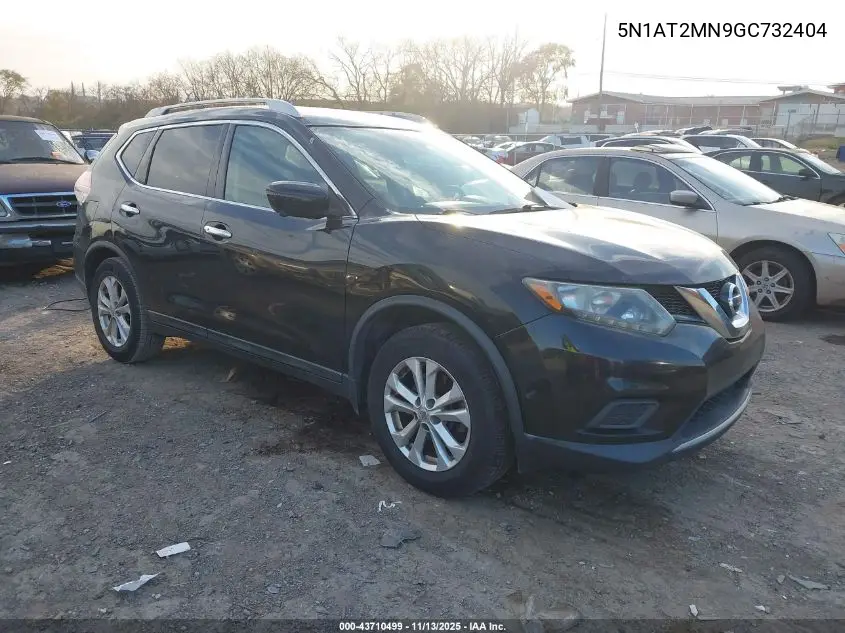 5N1AT2MN9GC732404 2016 Nissan Rogue Sv