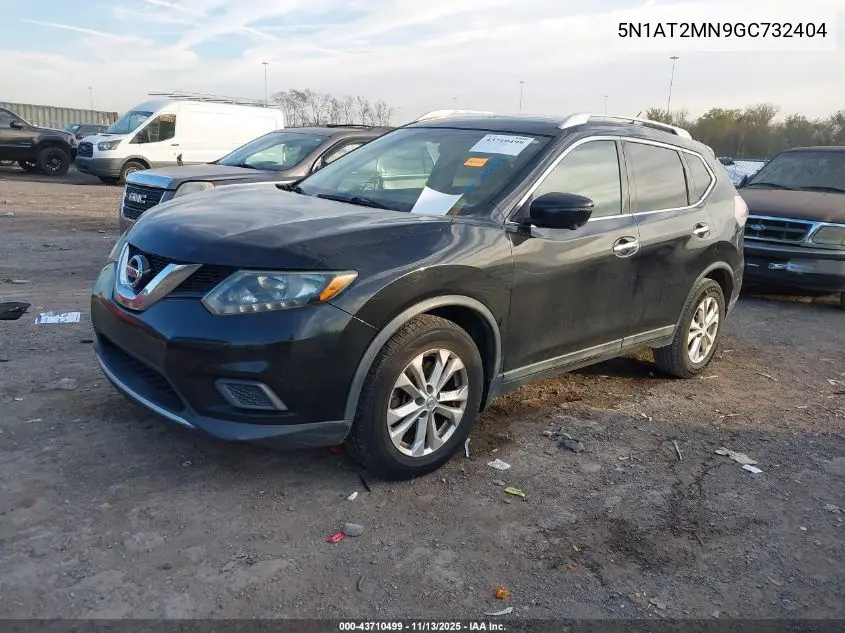 5N1AT2MN9GC732404 2016 Nissan Rogue Sv