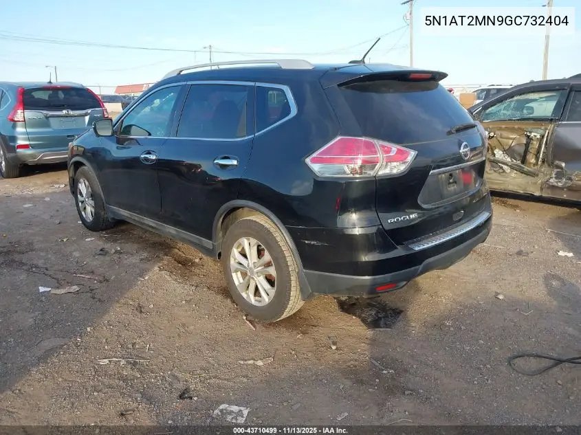 5N1AT2MN9GC732404 2016 Nissan Rogue Sv