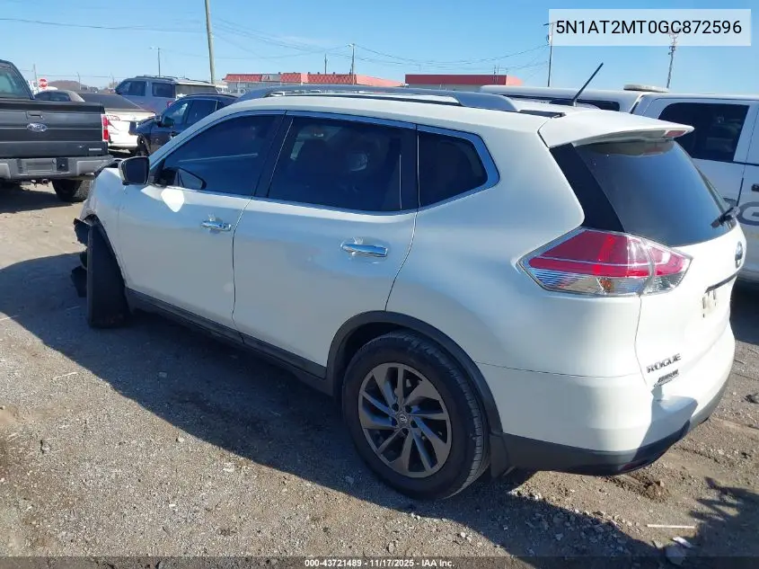 5N1AT2MT0GC872596 2016 Nissan Rogue Sl
