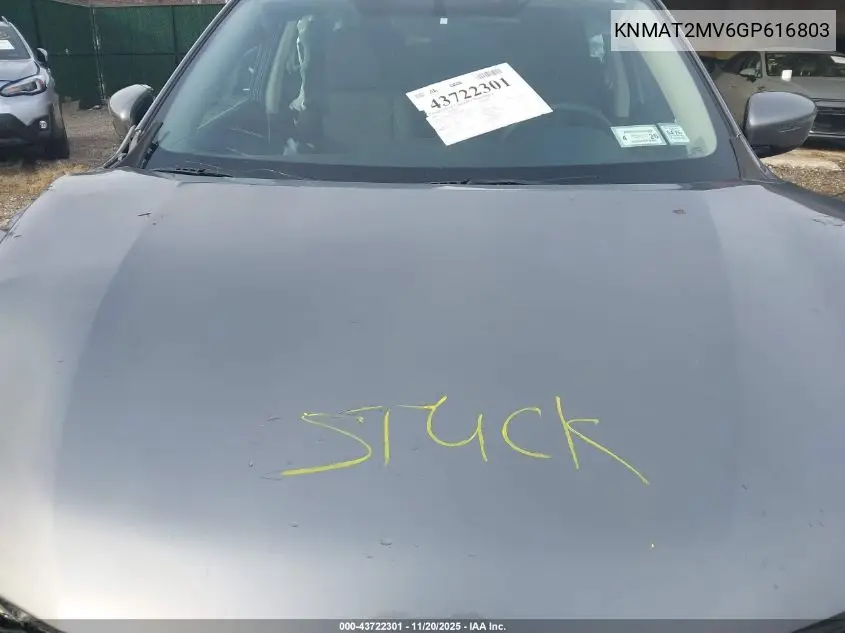 KNMAT2MV6GP616803 2016 Nissan Rogue S