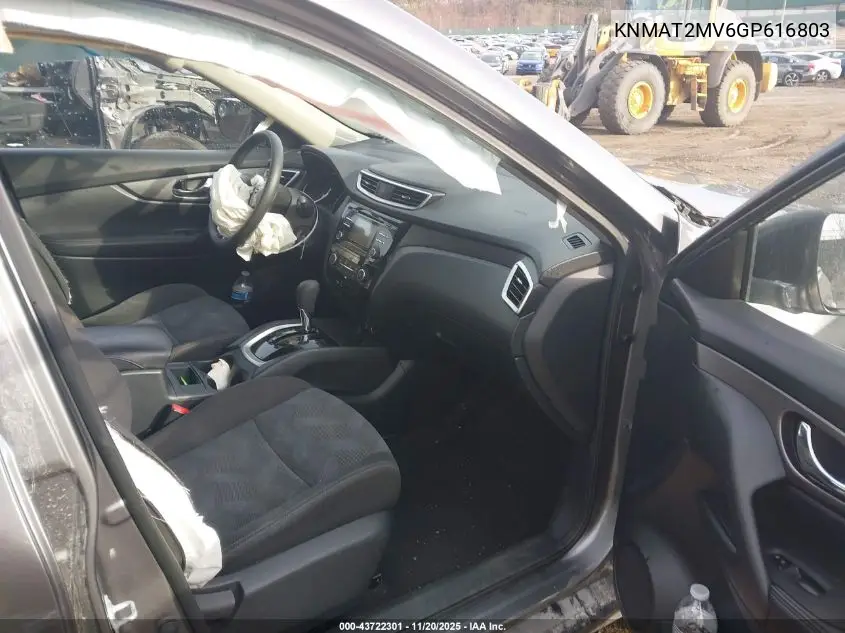 KNMAT2MV6GP616803 2016 Nissan Rogue S