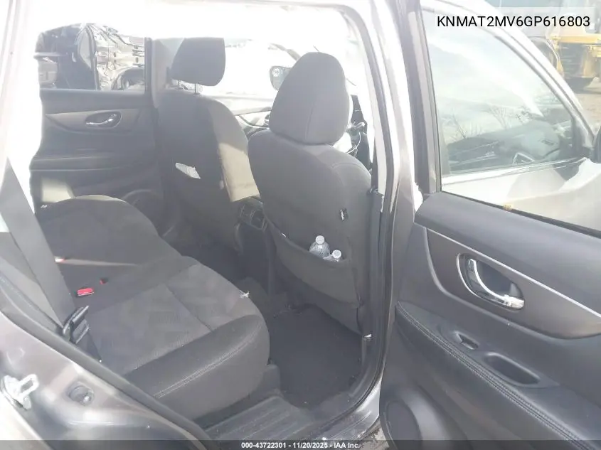 KNMAT2MV6GP616803 2016 Nissan Rogue S