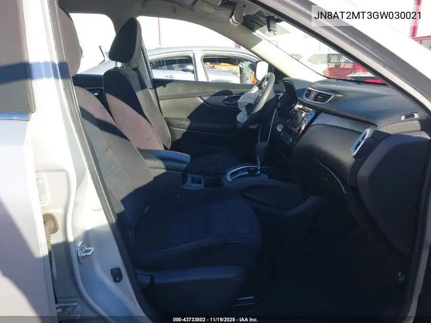 JN8AT2MT3GW030021 2016 Nissan Rogue S