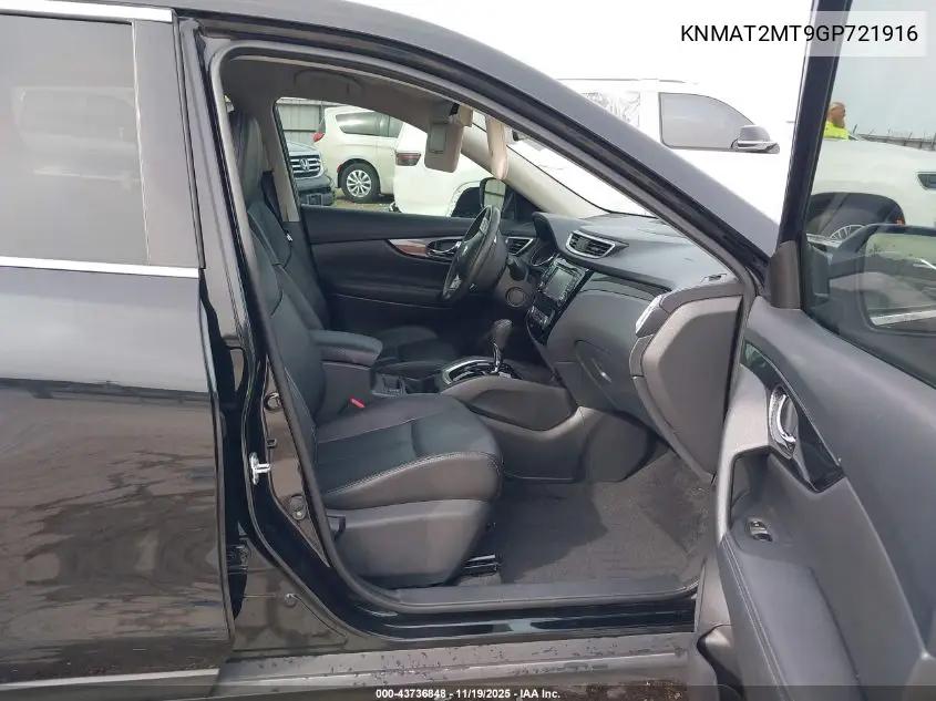 KNMAT2MT9GP721916 2016 Nissan Rogue Sl