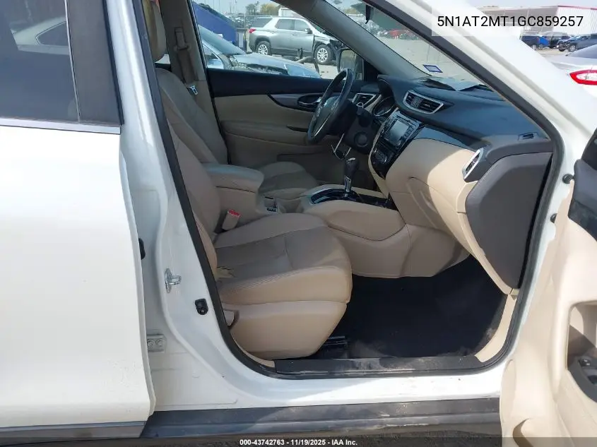 5N1AT2MT1GC859257 2016 Nissan Rogue Sl