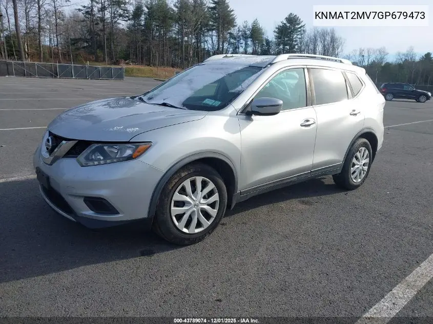 KNMAT2MV7GP679473 2016 Nissan Rogue S