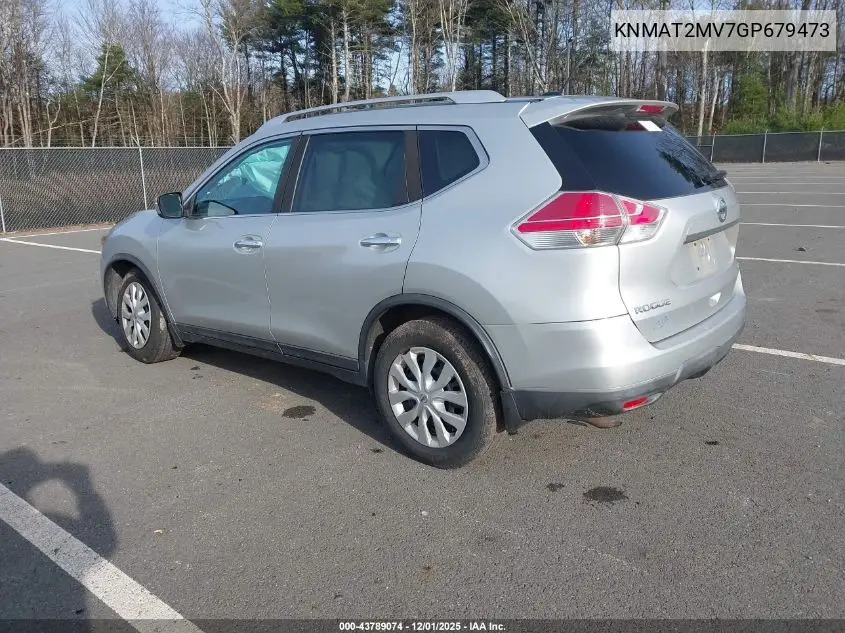 KNMAT2MV7GP679473 2016 Nissan Rogue S