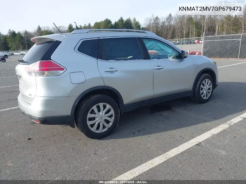 KNMAT2MV7GP679473 2016 Nissan Rogue S