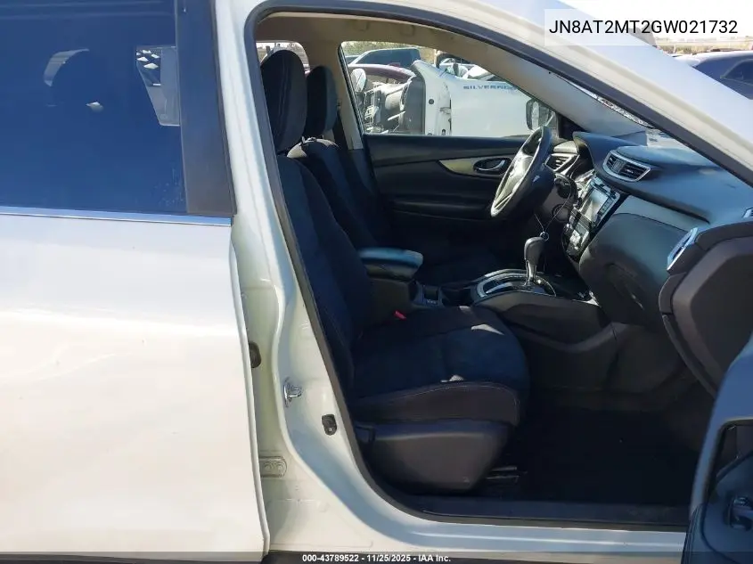 JN8AT2MT2GW021732 2016 Nissan Rogue Sv