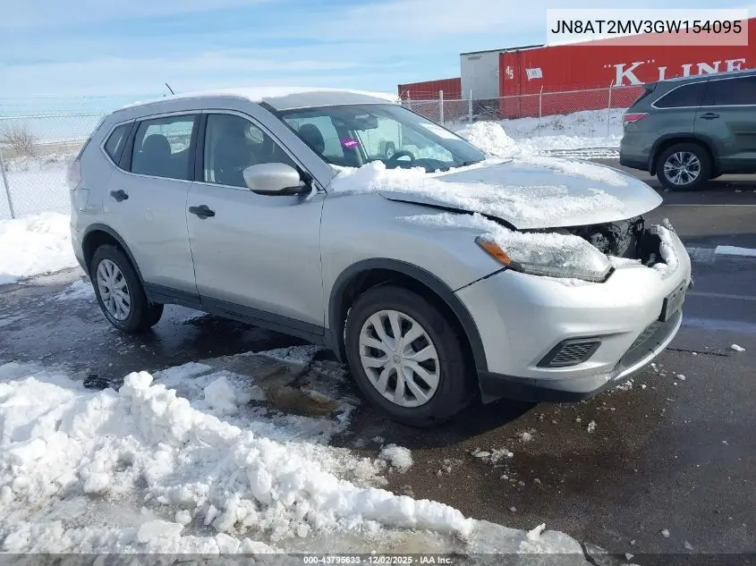 JN8AT2MV3GW154095 2016 Nissan Rogue S