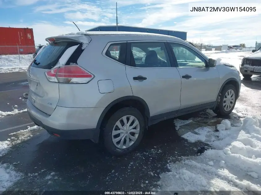 JN8AT2MV3GW154095 2016 Nissan Rogue S