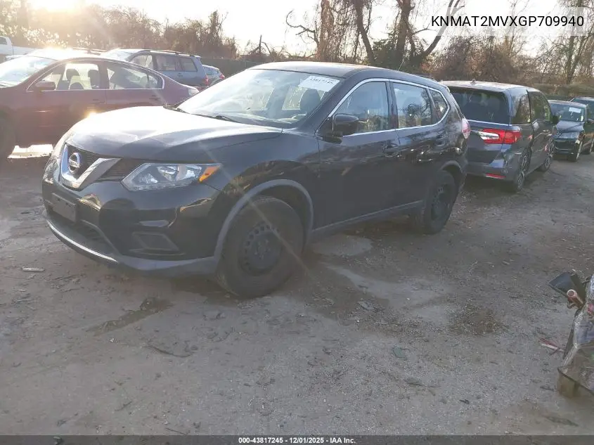 KNMAT2MVXGP709940 2016 Nissan Rogue S