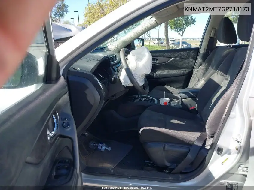 KNMAT2MT7GP718173 2016 Nissan Rogue S
