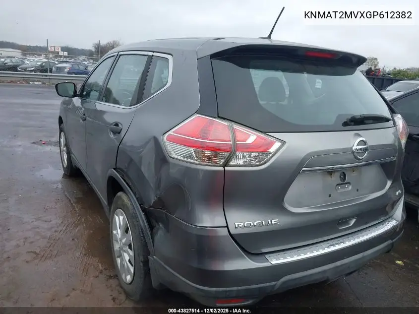 KNMAT2MVXGP612382 2016 Nissan Rogue S