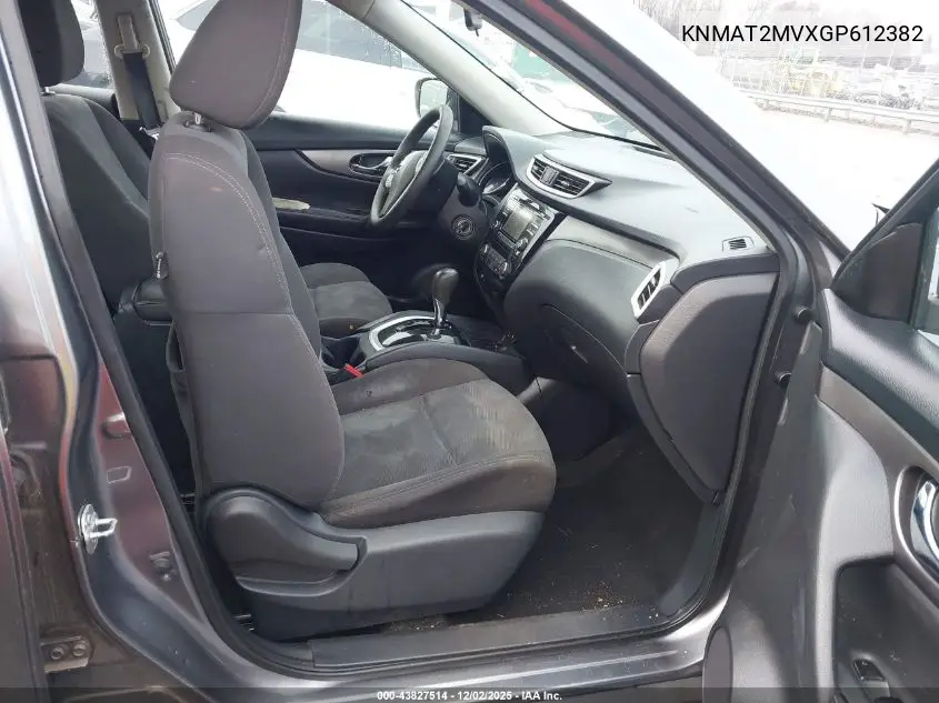 KNMAT2MVXGP612382 2016 Nissan Rogue S